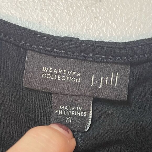 J Jill romper style black dress XL - Picture 5 of 6